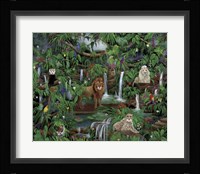 Enchanted Jungle Framed Print