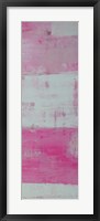 Panels in Pink II Framed Print