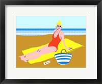 Beachy Keen II Framed Print