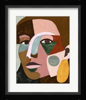 Geo Face I Fine Art Print
