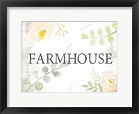 Farmhouse Sayings I Framed Print