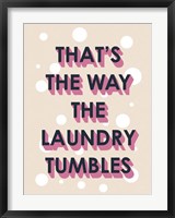Laundry Typography II Fine Art Print