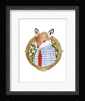Spiffy Animals II Framed Print