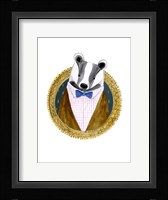 Spiffy Animals III Framed Print