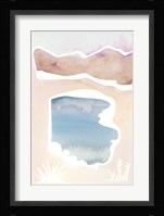 Cross Country Abstraction II Framed Print