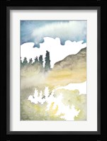 Cross Country Abstraction VI Framed Print