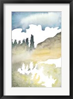 Cross Country Abstraction VI Framed Print