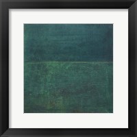Green Zen I Framed Print