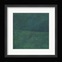 Green Zen II Framed Print