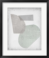 Soft Shapes I Framed Print