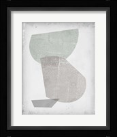 Soft Shapes II Framed Print