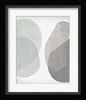 Soft Shapes IV Framed Print
