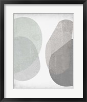 Soft Shapes IV Framed Print