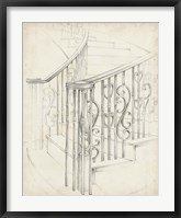 Iron Railing Design II Fine Art Print