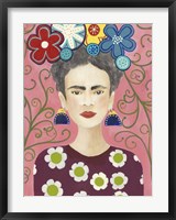 Frida Floral I Fine Art Print