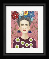 Frida Floral I Fine Art Print