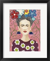 Frida Floral I Fine Art Print