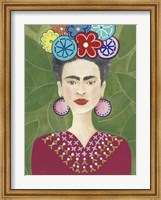 Frida Floral II Fine Art Print