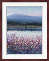 Lakeside Mountain I Fine Art Print