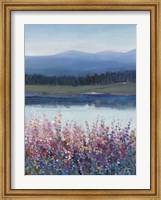 Lakeside Mountain II Fine Art Print