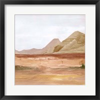 Desert Formation II Framed Print