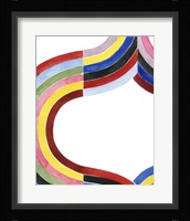Deconstructed Rainbow II Framed Print