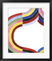 Deconstructed Rainbow II Framed Print