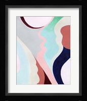 Pastel Highlands I Framed Print