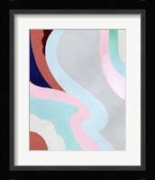 Pastel Highlands III Framed Print