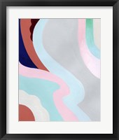 Pastel Highlands III Framed Print
