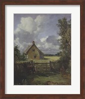 Cottage in a Cornfield, 1833 Fine Art Print