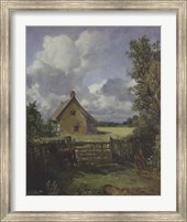 Cottage in a Cornfield, 1833 Fine Art Print
