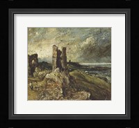 Sketch of Hadleigh Castle Fine Art Print