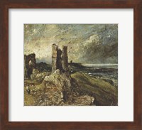 Sketch of Hadleigh Castle Fine Art Print