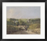 A View of Osmington Village with the Church and Vicarage Fine Art Print