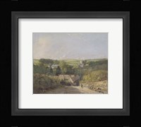 A View of Osmington Village with the Church and Vicarage Fine Art Print