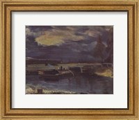 Barges on the Stour Fine Art Print