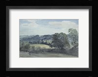 Landscape with Buildings in the Distance Fine Art Print