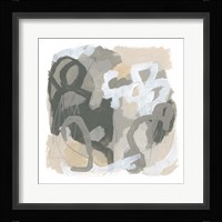 Neutral Cartography III Framed Print