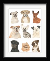 Doggos & Puppers I Framed Print