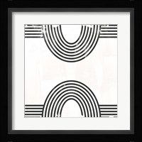 Arc Emblem I Framed Print