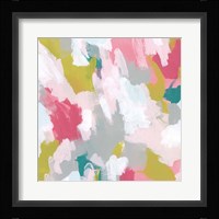 Pink Scramble I Framed Print