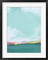 Island Horizon I Framed Print