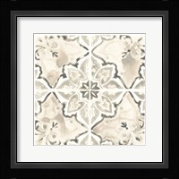 Monochrome Motif I Framed Print