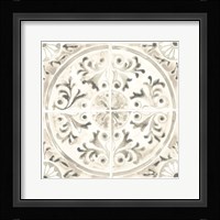 Monochrome Motif III Framed Print