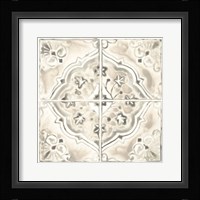 Monochrome Motif IV Framed Print