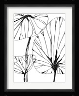 Linear Tropics IV Framed Print
