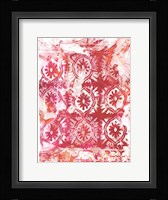 Global Fuchsia I Framed Print