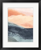 Soft Waves II Framed Print