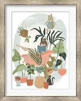 Plant Lady Bath I Fine Art Print